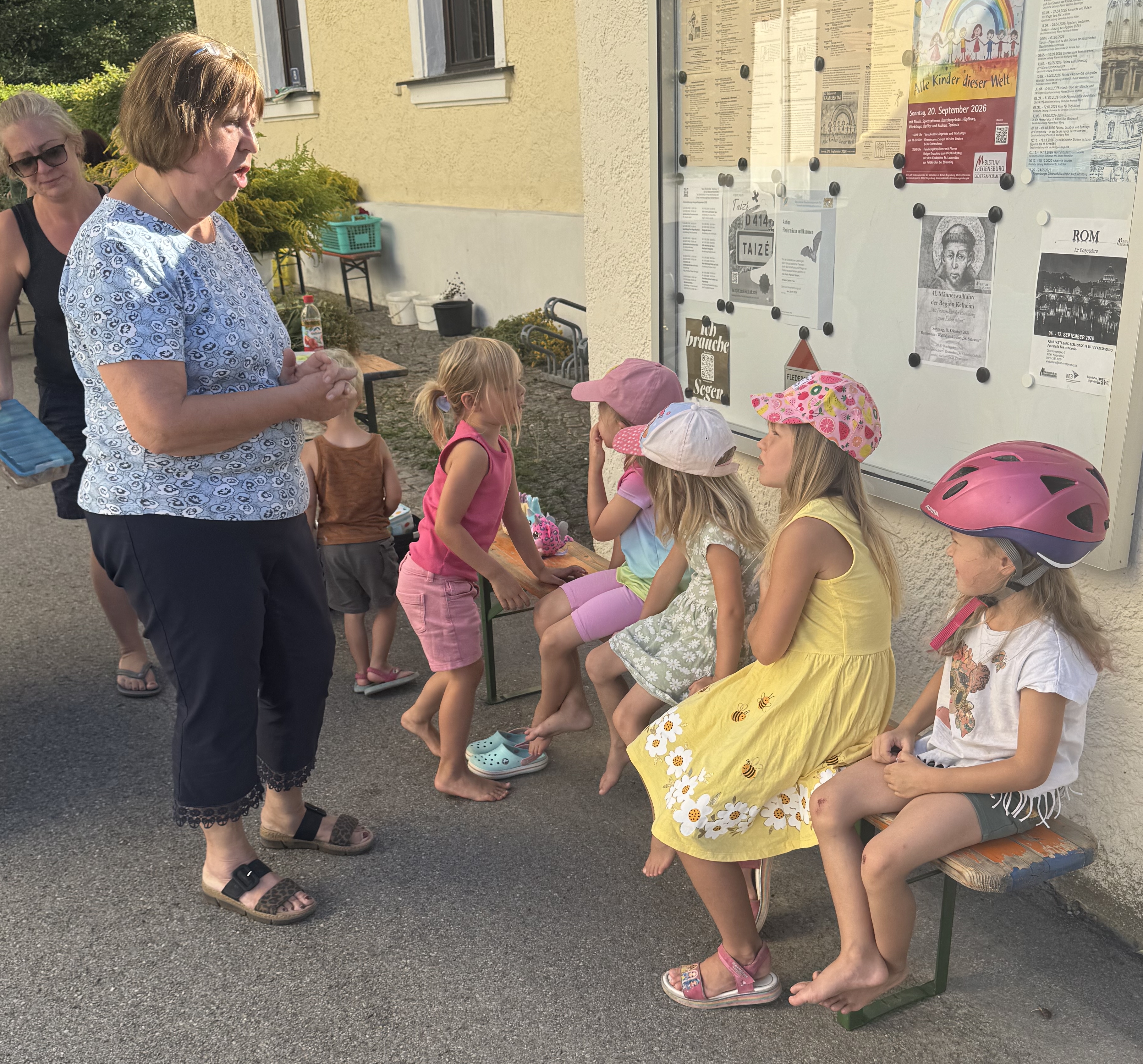 Beim Brezenteig kneten